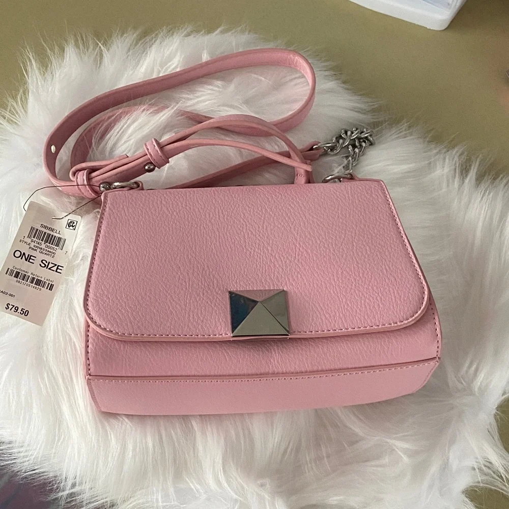 INC International Concepts Sibbell crossbody bag pink quartz - Picture 3 of 12
